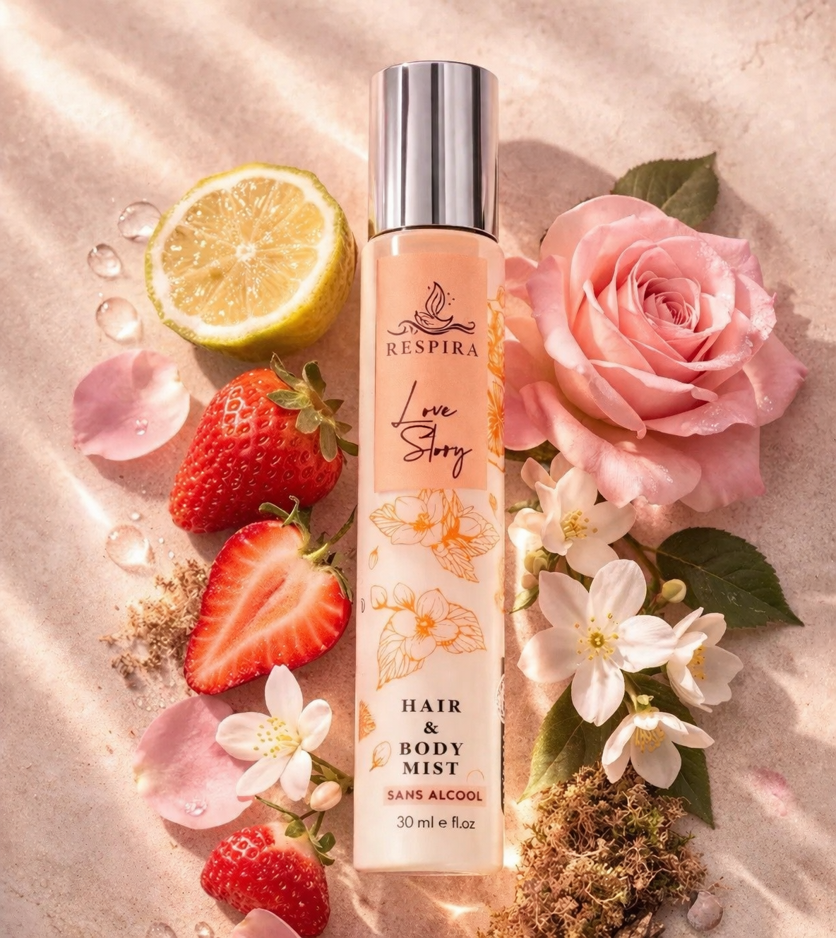 Brume cheveux et corps - Love Story - 30ml