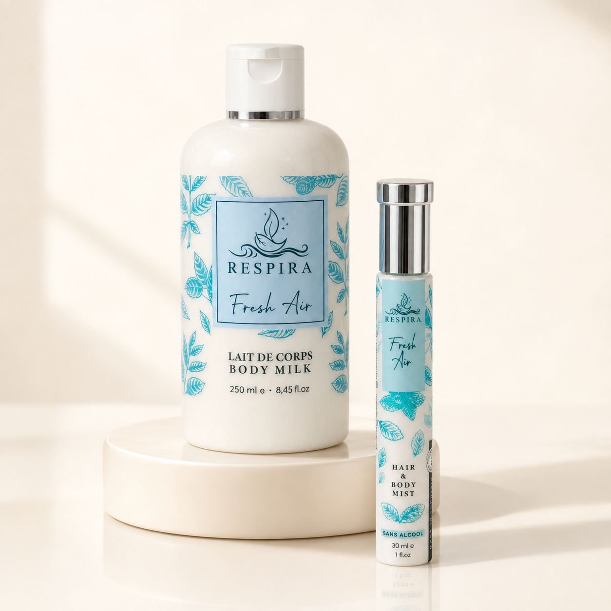 Duo Peau Douce — Lait 250 ml + Mini-Brume 30 ml