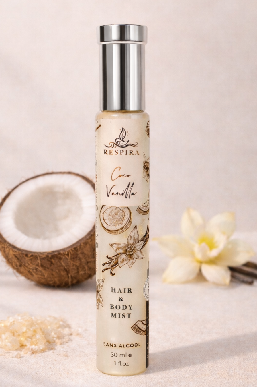 Brume cheveux et corps - coco vanille - 30ml