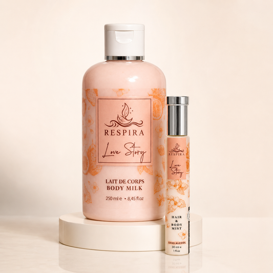 Duo Peau Douce — Lait 250 ml + Mini-Brume 30 ml