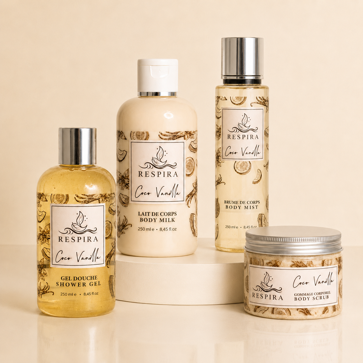 Coffret coco vanilla