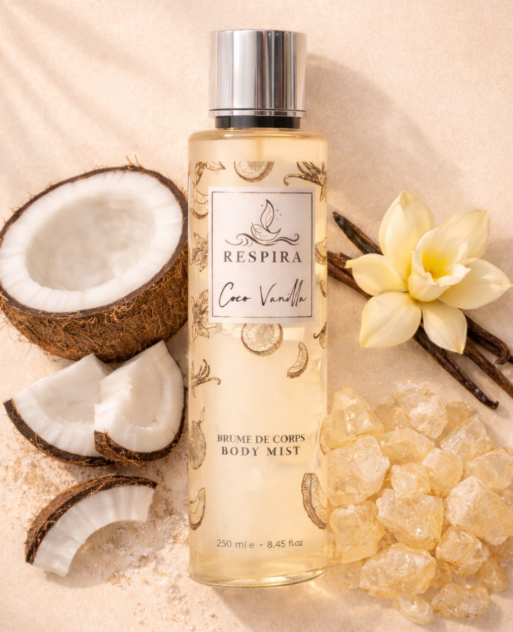 Brume Hair & Body — Coco Vanilla (250 ml)